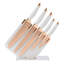 Tower Rosegold 5 Piece Stainless Steel Knife Block Set-25853679