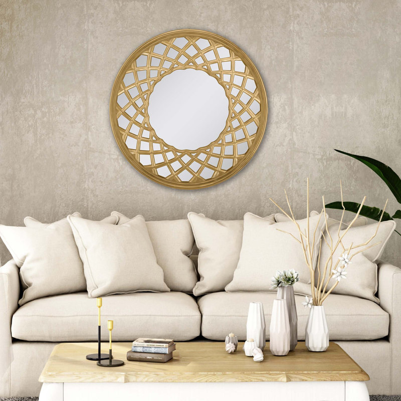 Miroir mural Golden Dream Glam