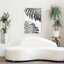 Double Philodendron (Bw) - Floral, nature morte, photographie d'art, feuilles