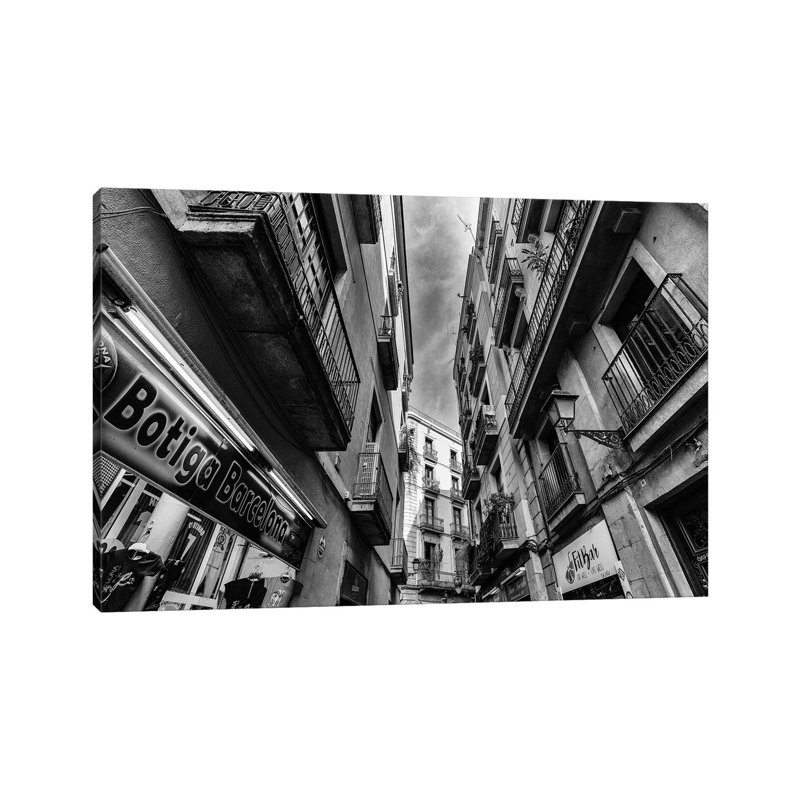 Old Town Barcelona, Spain by Mikolaj Gospodarek - Wrapped Canvas Print, 101.6 cm H x 66.04 cm W x 1.91 cm D