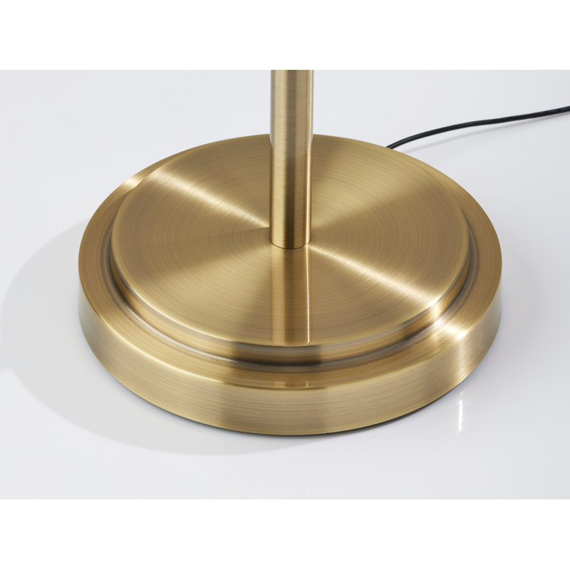 Exeter 58'' Antique Brass LED Traditional Floor Lamp
