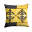  Coussin Fleur de lis 14 po