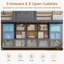 Lit mezzanine simple simple avec 9 tiroirs de rangement, bibliothèque et lumières DEL, lit mezzanine simple en métal en forme de maison avec marchepied et garde-corps, lit mezzanine pour enfants avec espace de jeu sous le lit-22244303