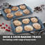 Tower Non-Stick Steel 2 Piece Baking Tray Set