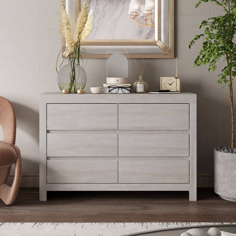 Cubbot 111.5cm W 6 - Drawer Chest of Drawers