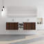Meuble-lavabo double 72 po avec plateau Erla-1743890995