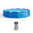Steel Round Frame Set Pool 30'' H x 144'' W x 144'' L , with Pump Included