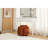 Comfortable Modern - Chenille Fabric In Orange For Living Areas. 19.29" D X W 18.22" H, 14.96 Lbs. Soft Chenille, Foam Filling, Wooden Frame, 250 Lbs Capacity, No Assembly Required Promptly Makeup-1074568628