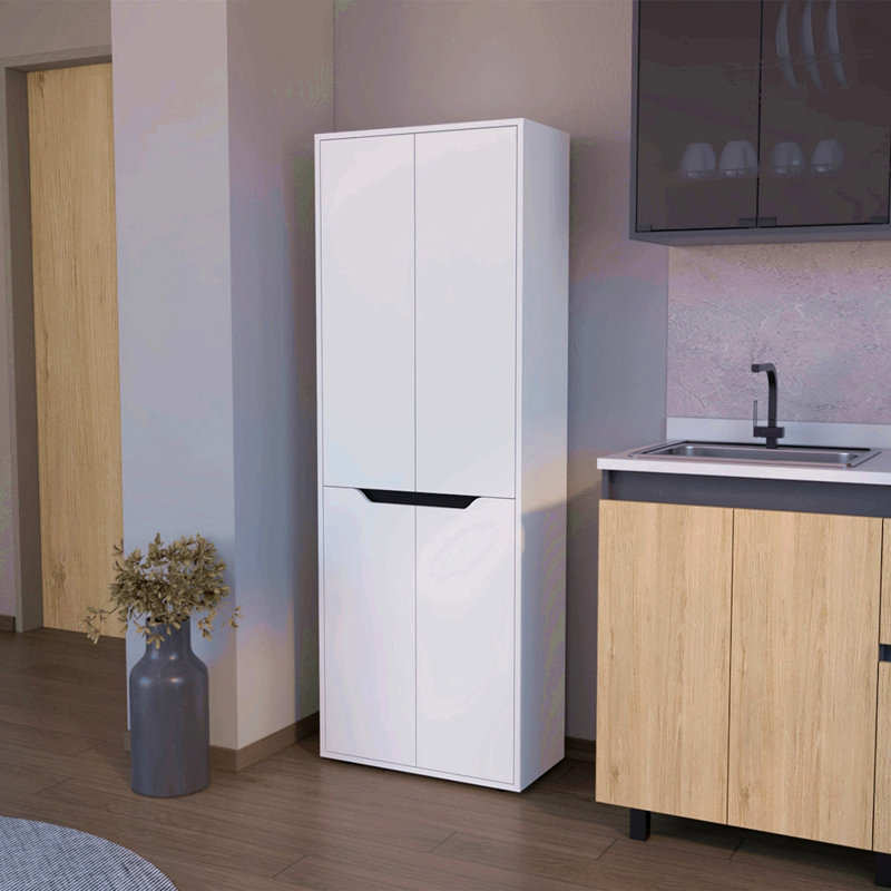 Heister de cuisine multistorage, blanc / noir
