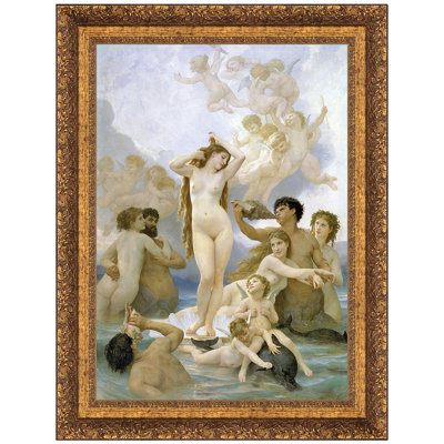" La Naissance De Venus, 1859 " by William-Adolphe Bouguereau