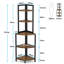 Adrean 152cm H x 52cm W Steel Corner Bookcase