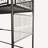 Twin sized loft metal bed with white for bedroom and dormitory, with built-in charging station and LED lighting-1425579734-1425579735