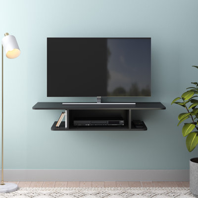 Baumgardner Unfinished Floating TV Stand for TVs up to 48"