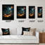 Horloge murale Galaxies Planets I - Galaxies-99632305