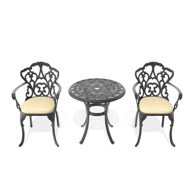 Meubles de jardin en aluminium coulé