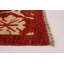 Tapis unique en laine noué à la main style Ziegler des années 2010 de 6 pi 8 po x 7 pi 7 po cuivre
