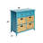 Flavius White Finish Console Cabinet-1372177886