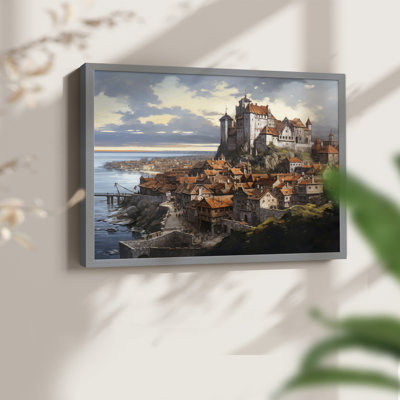 Paysage, série XCI, reproduction encadrée