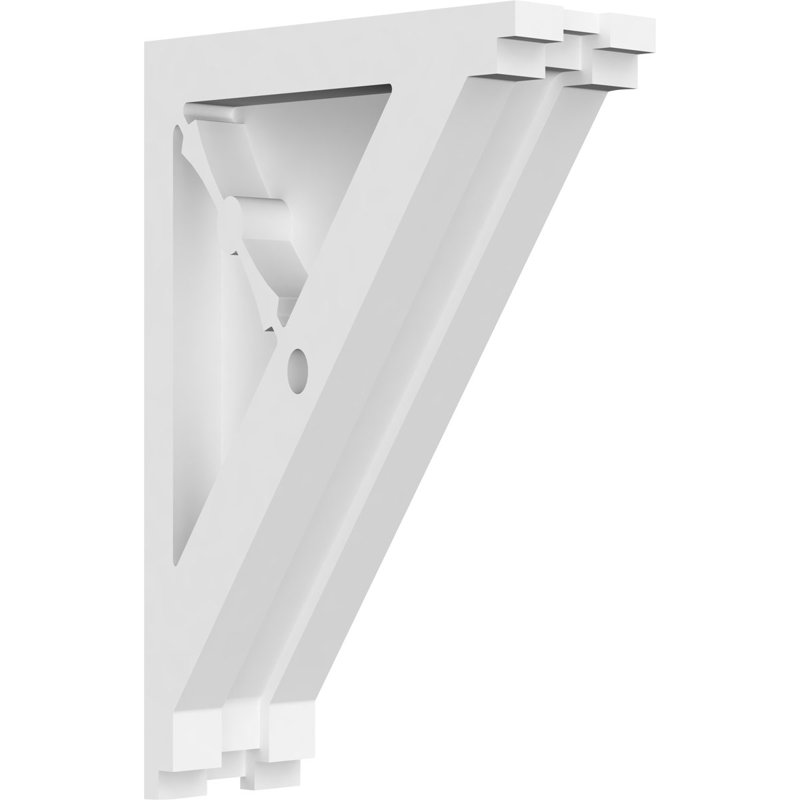 Artisan PVC Corbel, 7" H x 4.5" W x 1.875" D
