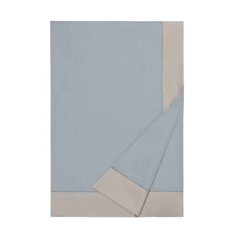 Doppio Duvet Cover, Queen Duvet Cover, Sky Blue SC