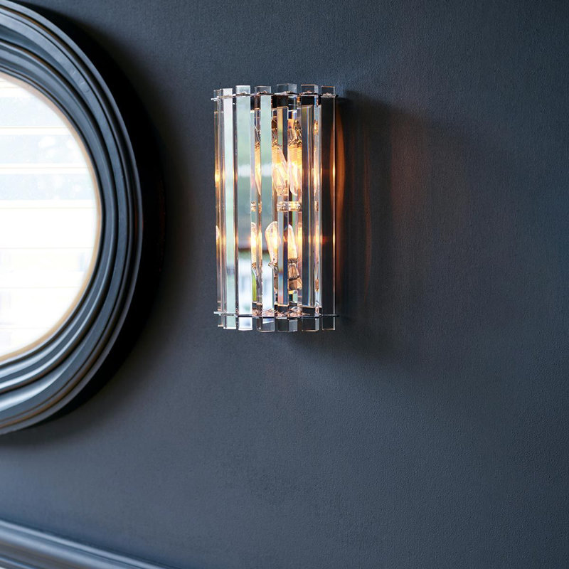Cerium Glass Flush Mounted Sconce