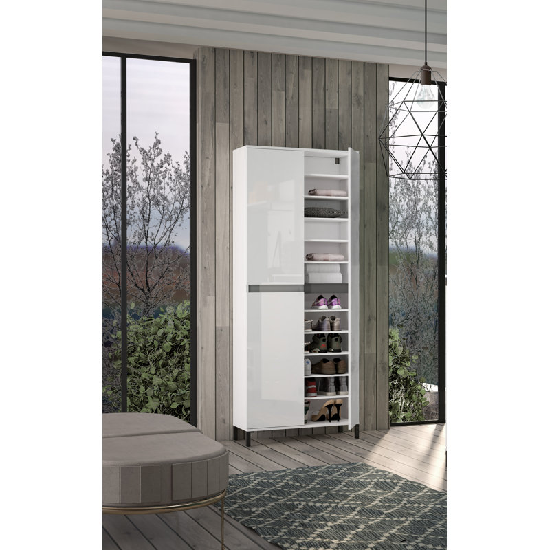 Caelen 36 Pair Shoe Storage Cabinet