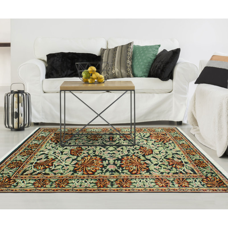Pak-Persian Dulcelin Black Rug