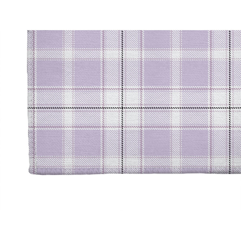 Billy Tartan Non-Slip Outdoor Rug, Rectangle 5' x 7'