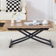 Table basse ajustée avec table d'appoint