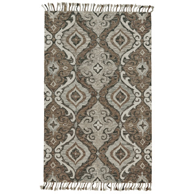 Florence Wool Damask Indoor Rug
