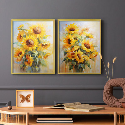 FLORAL Series CDLII-Premium Framed Print -Ready to Hang - No Nails Required - No Nails Required