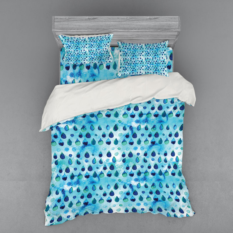 Eclectic Polyester Duvet Cover, Queen Duvet Cover + 3 Additional Pieces