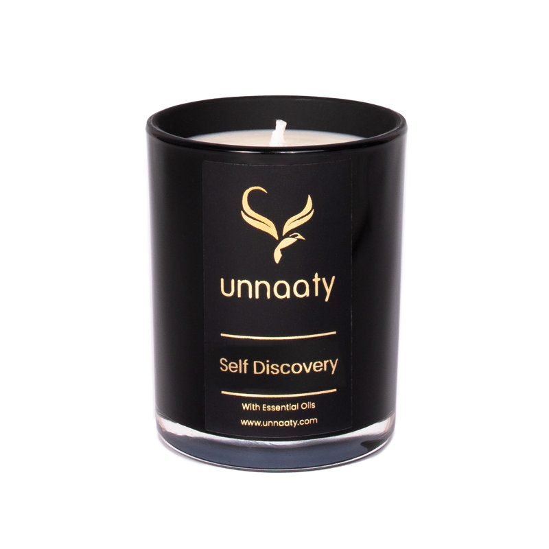 Unnaaty Frankincense, Amber & Cedar Scented Jar Candle