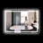 Bilol Glass Flat Wall Mirror-668304506