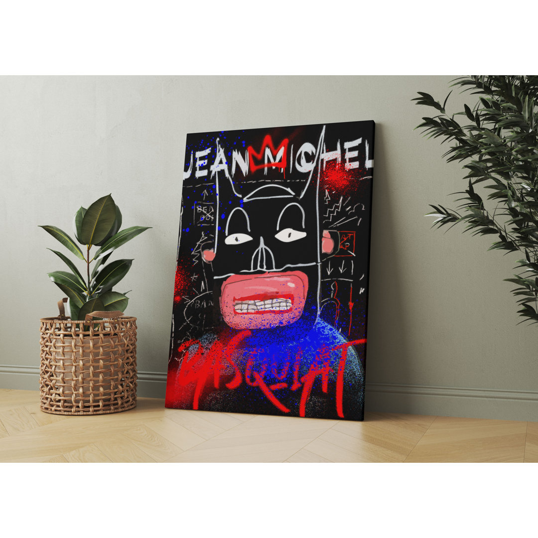 Pop Art - Jean Bat Als Leinwandbild Art_0802