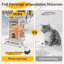 Abri d'extérieur pour chat avec plateforme