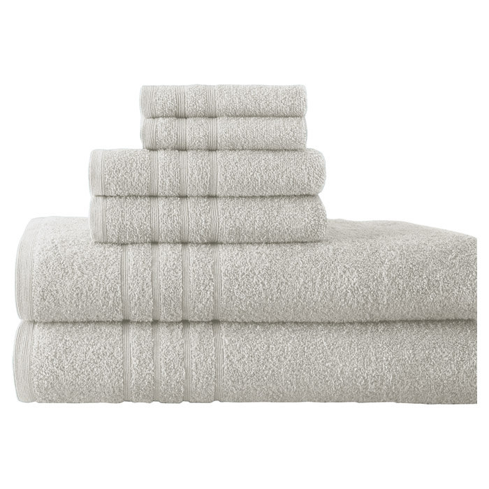 Ensemble de serviettes 6 pièces 100% coton, Épice