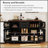 54.9 Inch Kitchen Island with Drop Leaf, Power Outlets, and Storage, for Modern and Rustic Kitchens-1948853435
