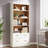 2-Drawer File Cabinet with Shelves