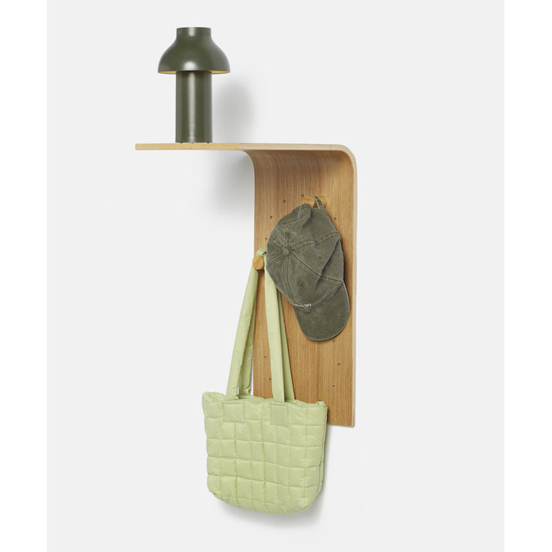 Cashara Accent Shelf, Oak