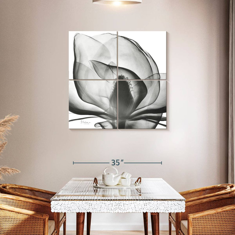 Gray Magnolia, 38" H x 38" W