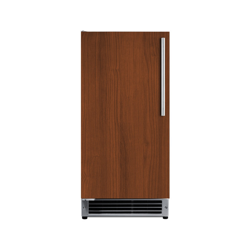 Summit Appliance 15" W Built-in ADA Panel Ready Left Door Drain-Free Icemaker (Panel not Included)