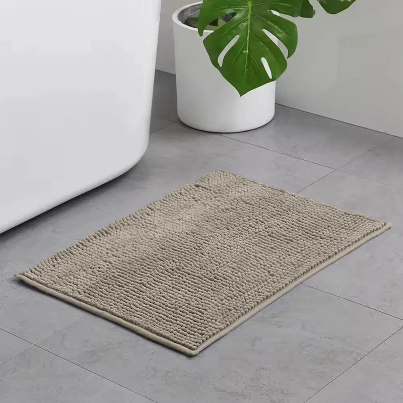 Taigen Non-Slip Indoor Door Mat, 40x60cm, White