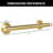 Bath Shower 18'' Safety Grab Bar-122413167-122413168