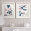 Modern Geo - ensemble de 2 peintures-1921288253-1921288254
