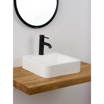 Lavabo de salle de bain vasque carrée