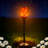 Solar-powered Flame Lamp