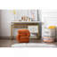 Tabouret de maquillage en velours, repose-pieds, tabouret, orange-1492856304