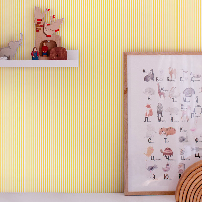 Rouleau de papier peint pour enfant Liles 33 pi x l 21 po