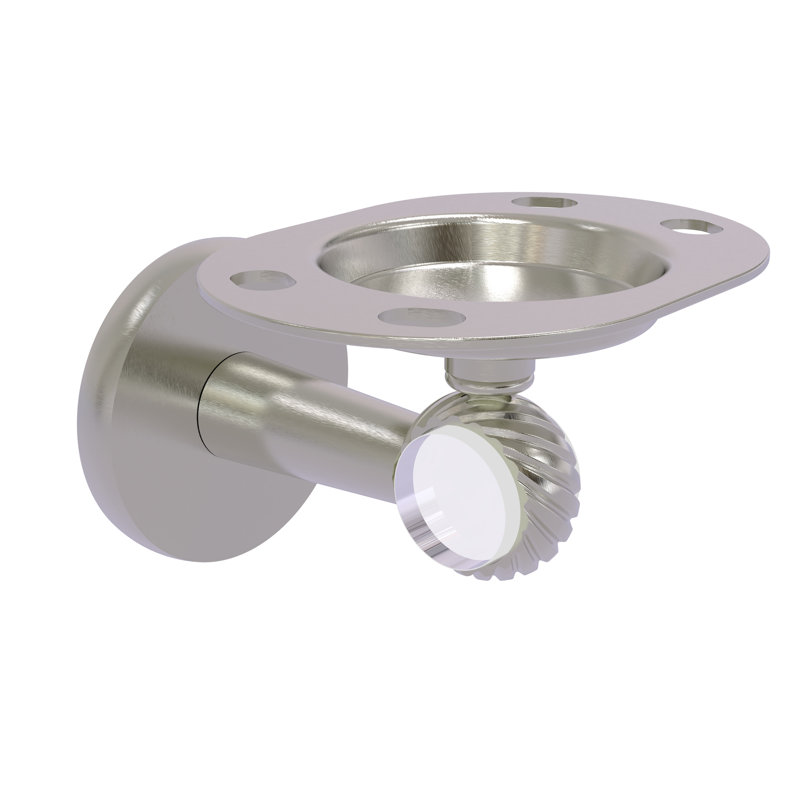 Porte-brosse à dents & clearview, Nickel satiné